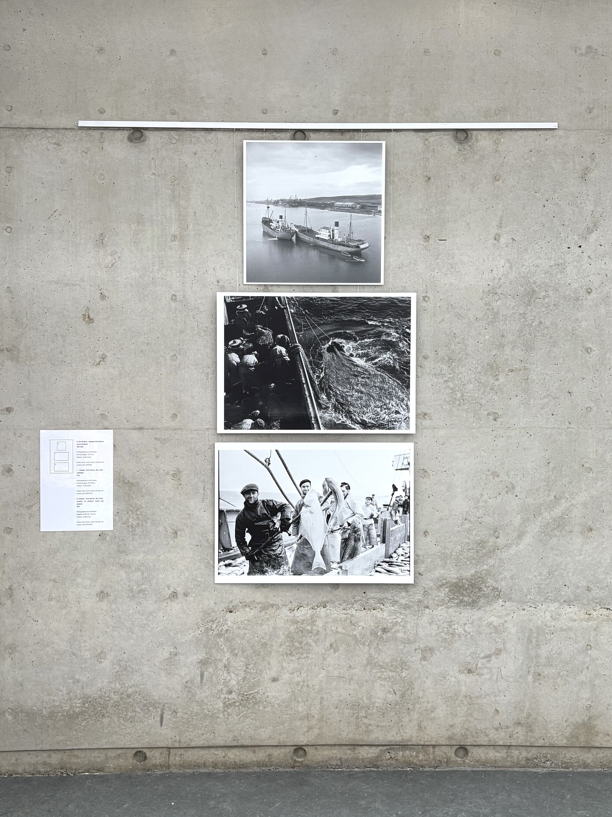 Photographies issues du Fonds Anita Conti, Archives de Lorient.